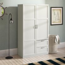 Armoire on sale on wheels